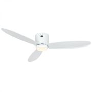 Wentylator sufitowy / lampowentylator ECO PLANO II 132cm z pilotem biały