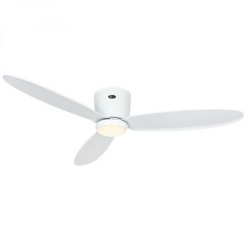 Wentylator sufitowy / lampowentylator ECO PLANO II 132cm z pilotem biały